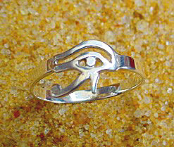 eye of horus jewelry made in CAIRO Silver sterling silver 
