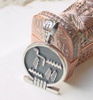 jewelry Egyptian cartouche charms in Silver and Gold handmade by Egyptian artisans