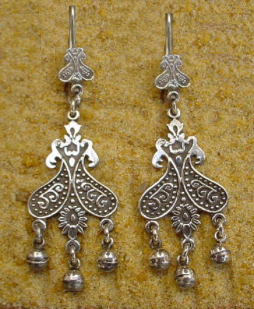 Egyptian Arabic Earrings - Bedouin Earrings