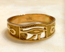 Gold - 18k Eye of Horus rings gold