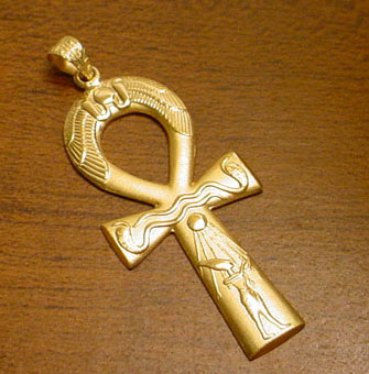 Gold or Silver Rings - Egyptian Ankh Rings
